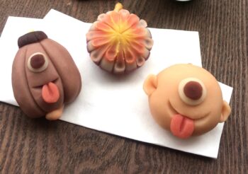 和菓子 かわいい妖怪練り切り作りませんか?